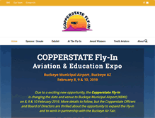 Tablet Screenshot of copperstate.org